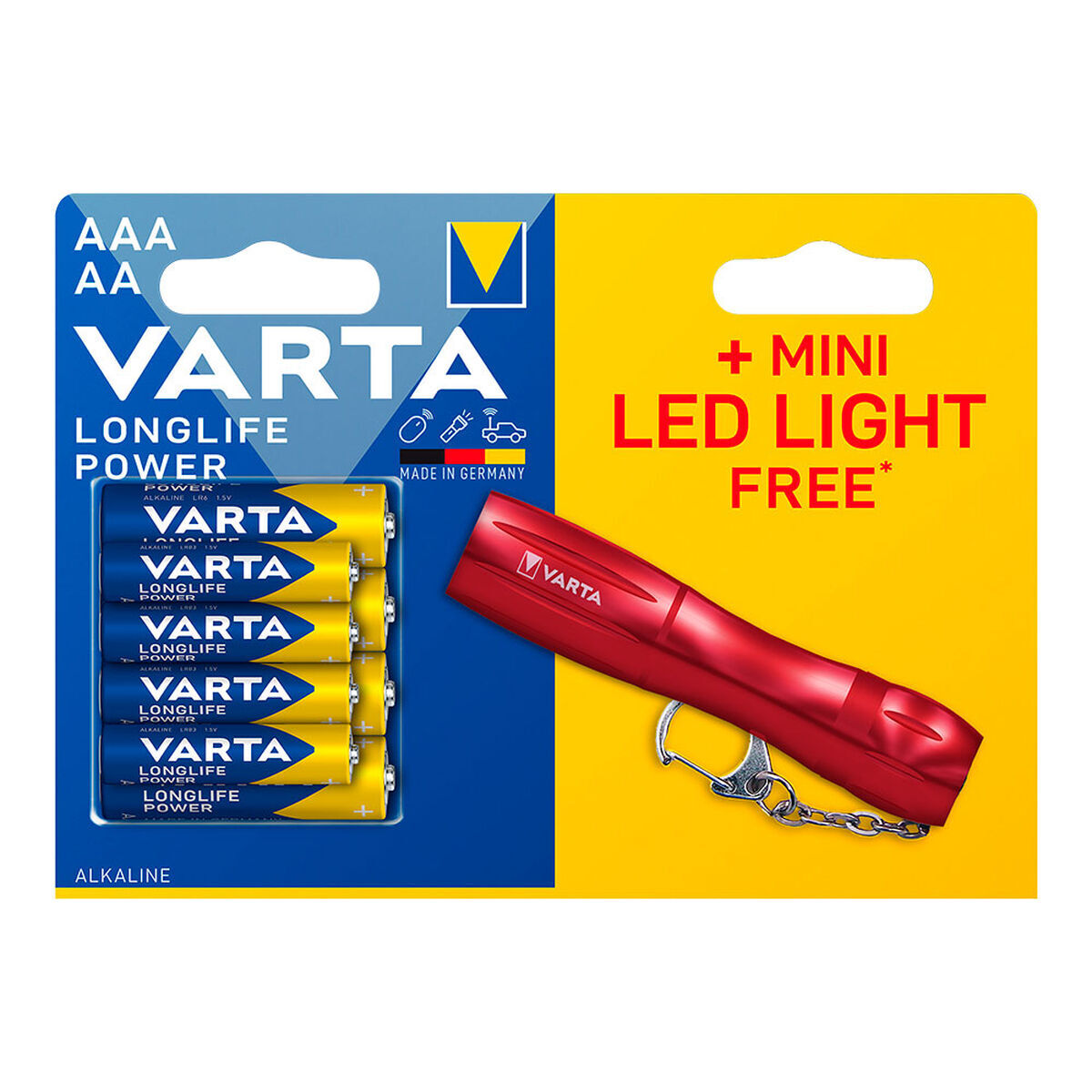 Laddningsbara Batterier Varta 92400121810 1,2 V AA AAA Laddningsbara Batterier