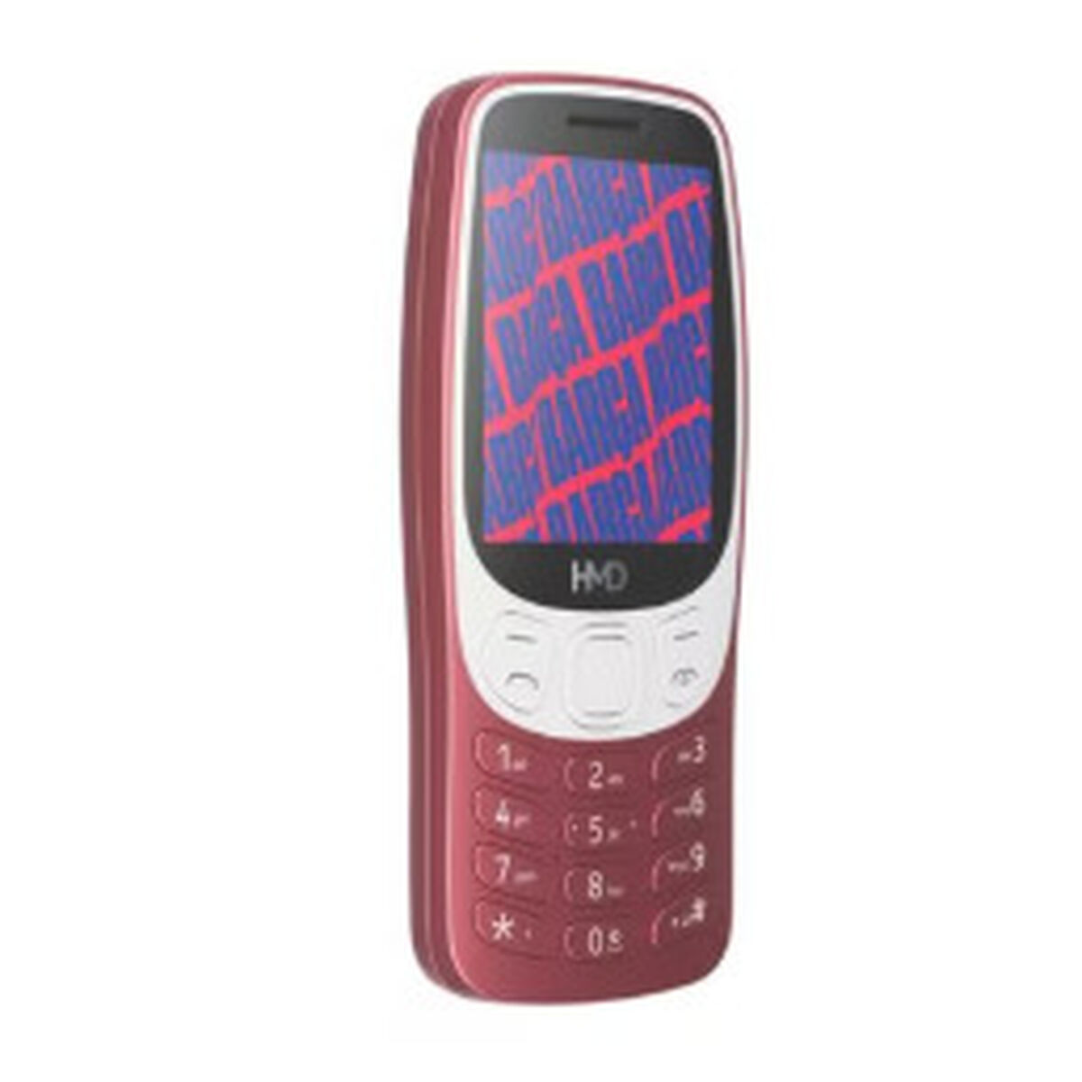 Mobiltelefon HMD 3210 FCB SPECIAL 2,4” QVGA 64 MB Rödbrun