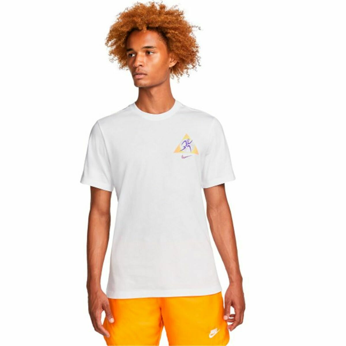 T-shirt med kortärm Herr Nike Sportswear Vit