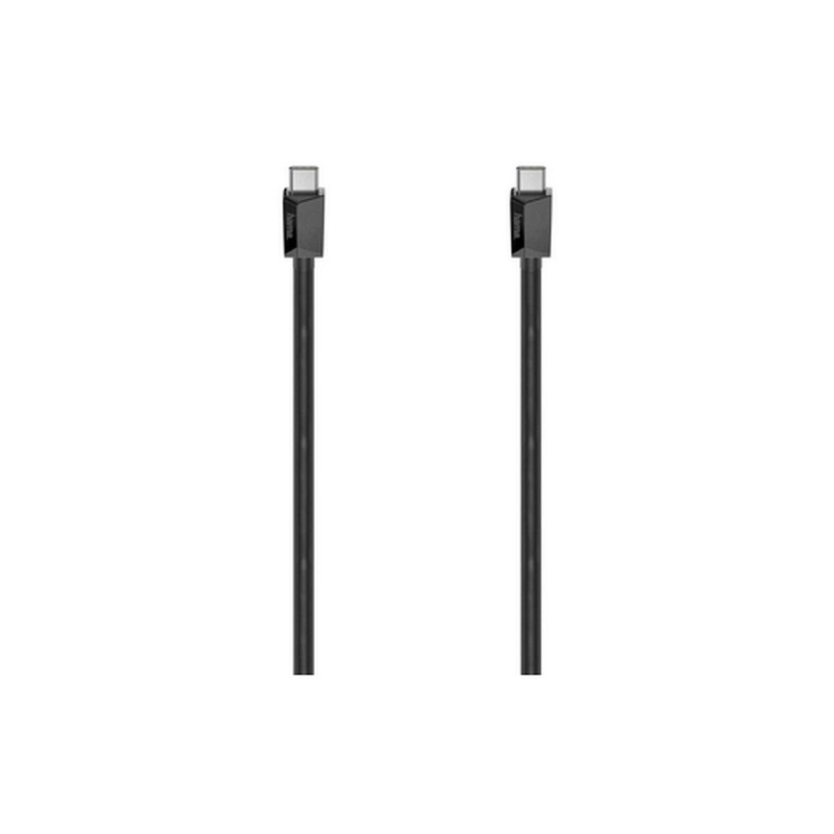 USB-C till USB-C Kabel Hama 00200786 Svart 3 m