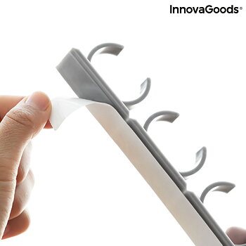 Självhäftande och organiserbar kryddhylla Jarlock x20 InnovaGoods JARLOCK Grå PVC Plast (Renoverade B)