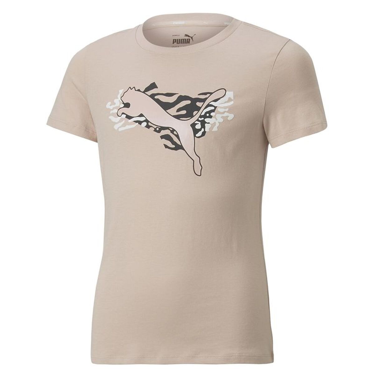 Barn T-shirt med kortärm Puma Alpha Rosa