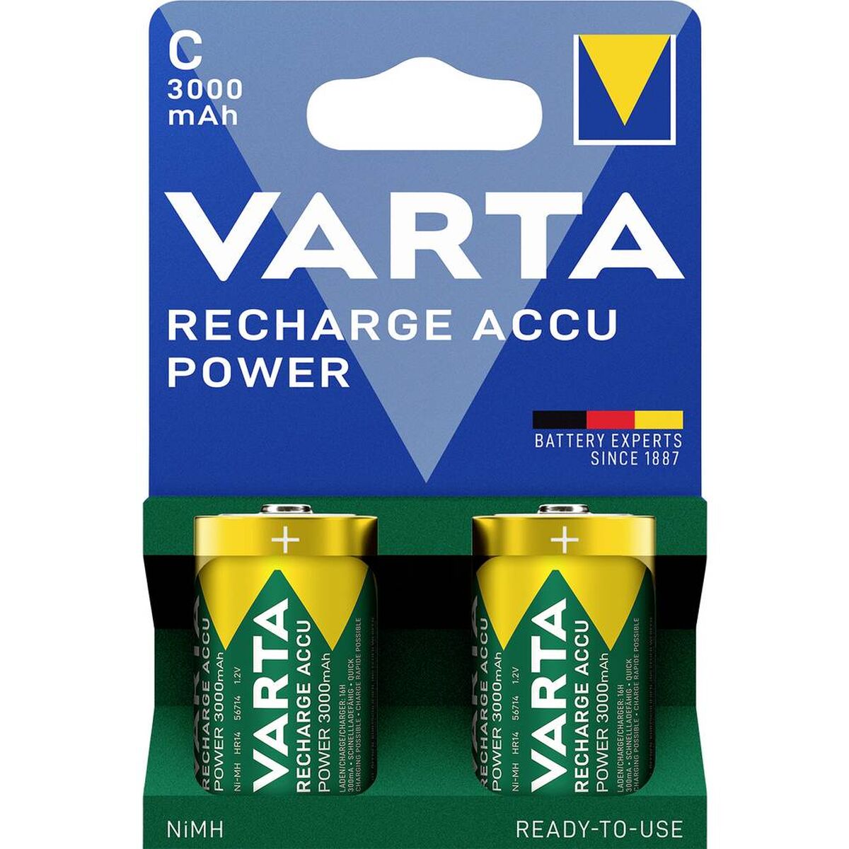 Laddningsbara Batterier Varta 56714101412