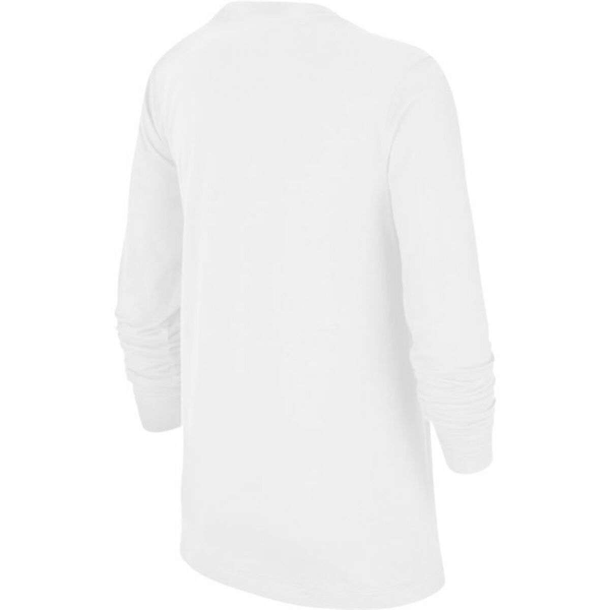 T-shirt med lång ärm Barn Nike Sportswear Vit - 2
