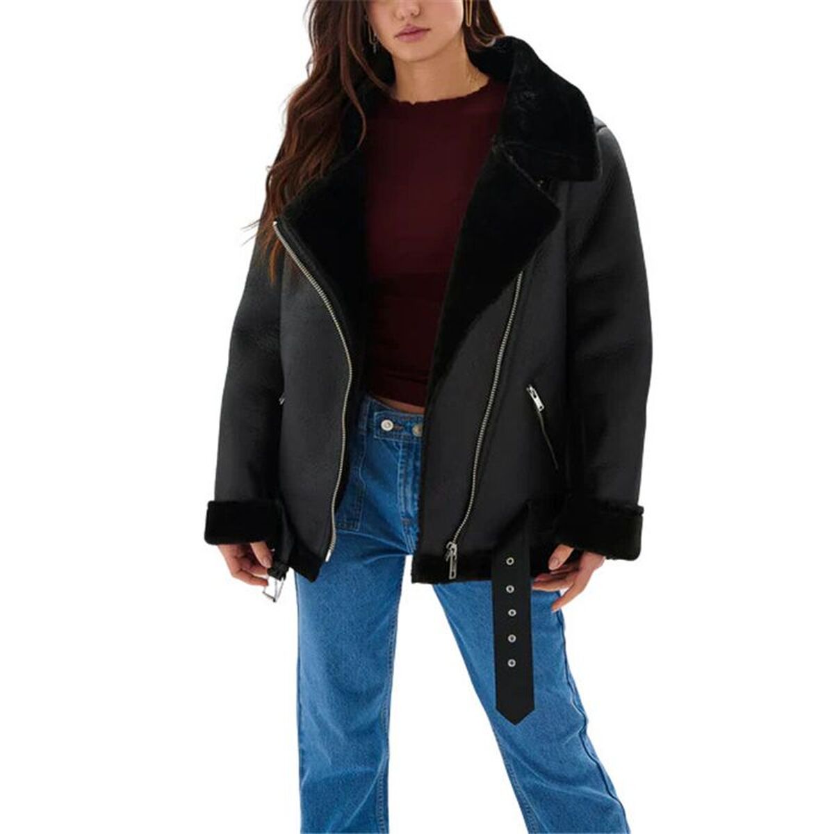 Sportjacka, Dam 24COLOURS 90434.sw Svart