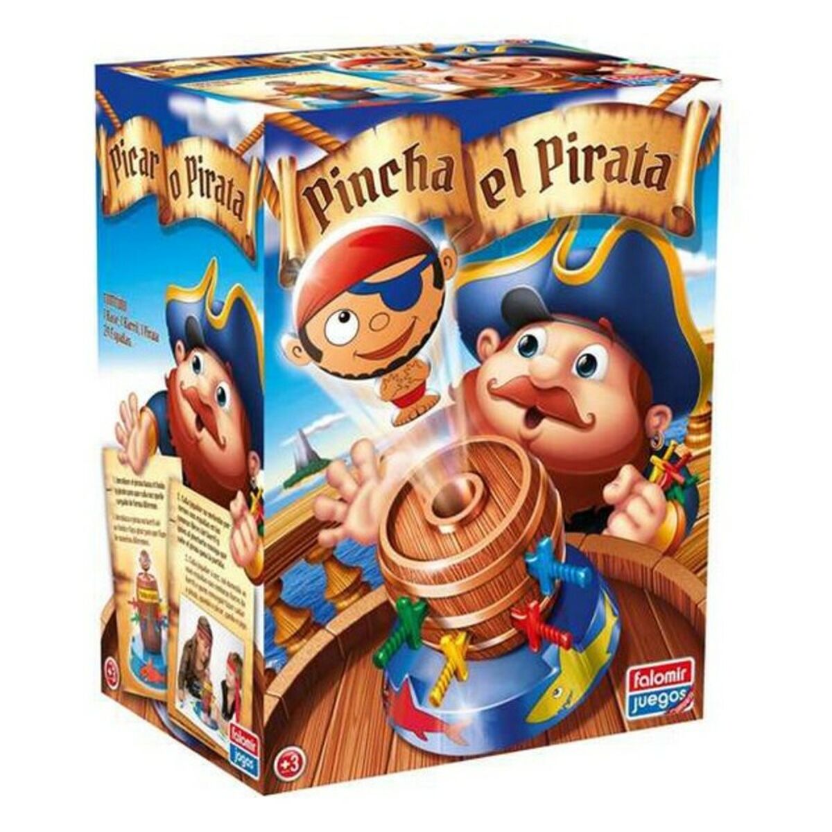 Sällskapsspel Pincha el Pirata Falomir 32-3570 (ES-PT) - 2