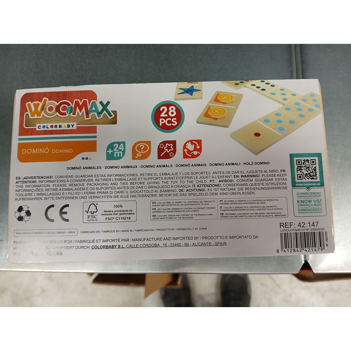Domino Woomax 42147 28 pcs - 2