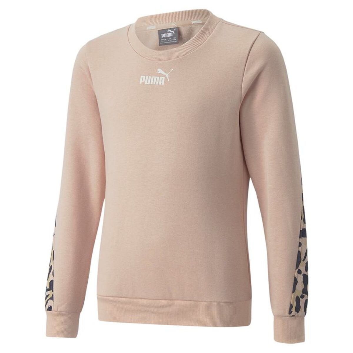 Tröja utan luva, Flickor Puma Alpha Crew Neck Rosa