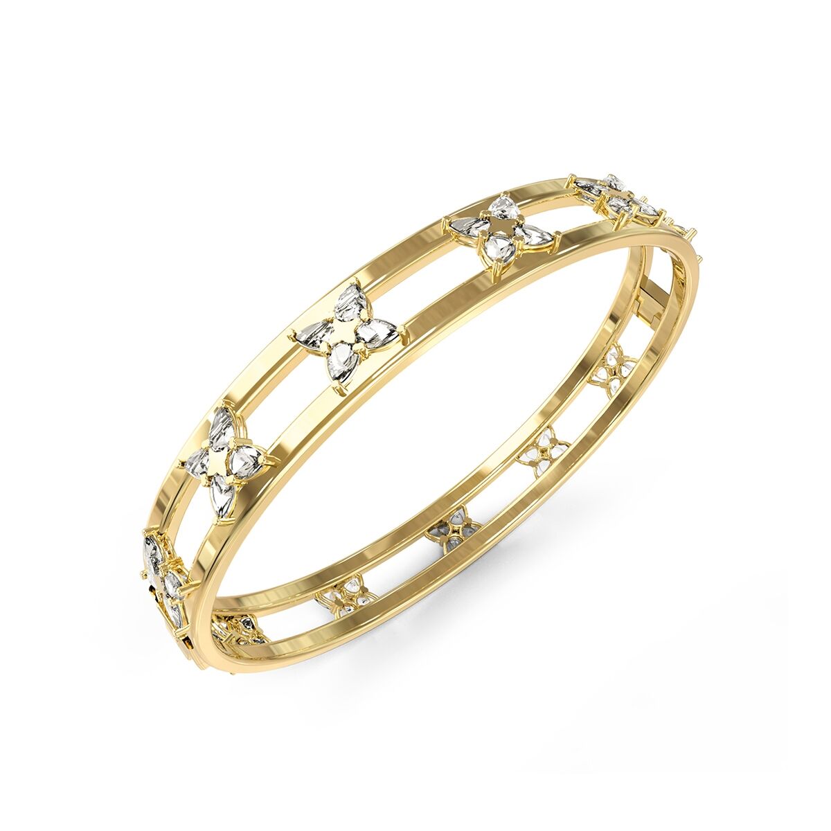 Damarmband Guess JUBB05497JWYGS Gyllene