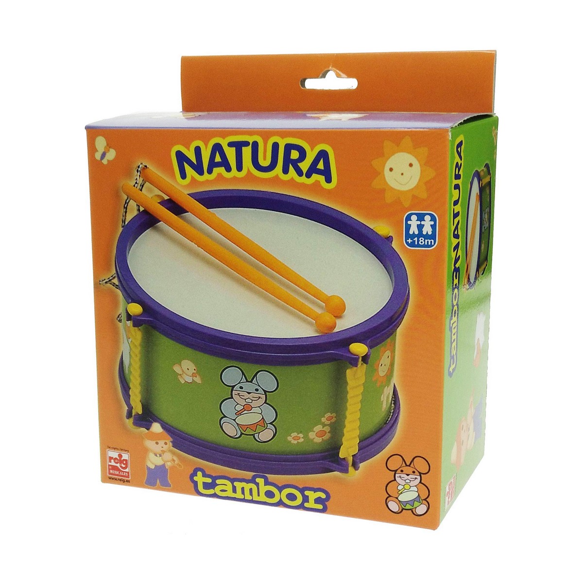Trumma Reig djur 20 cm - 3