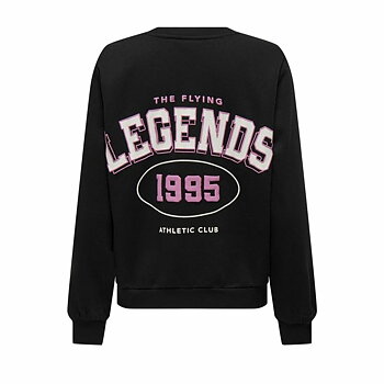 Tröja utan huva Dam Only Onlkimmie Svart