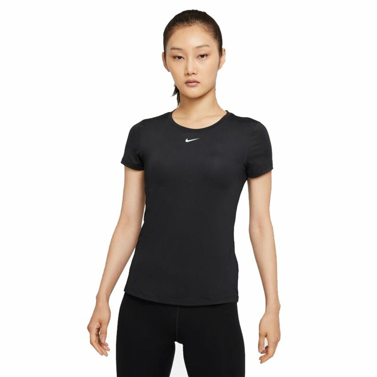T-shirt med kortärm Dam Nike DD0626-010 Svart (XS)