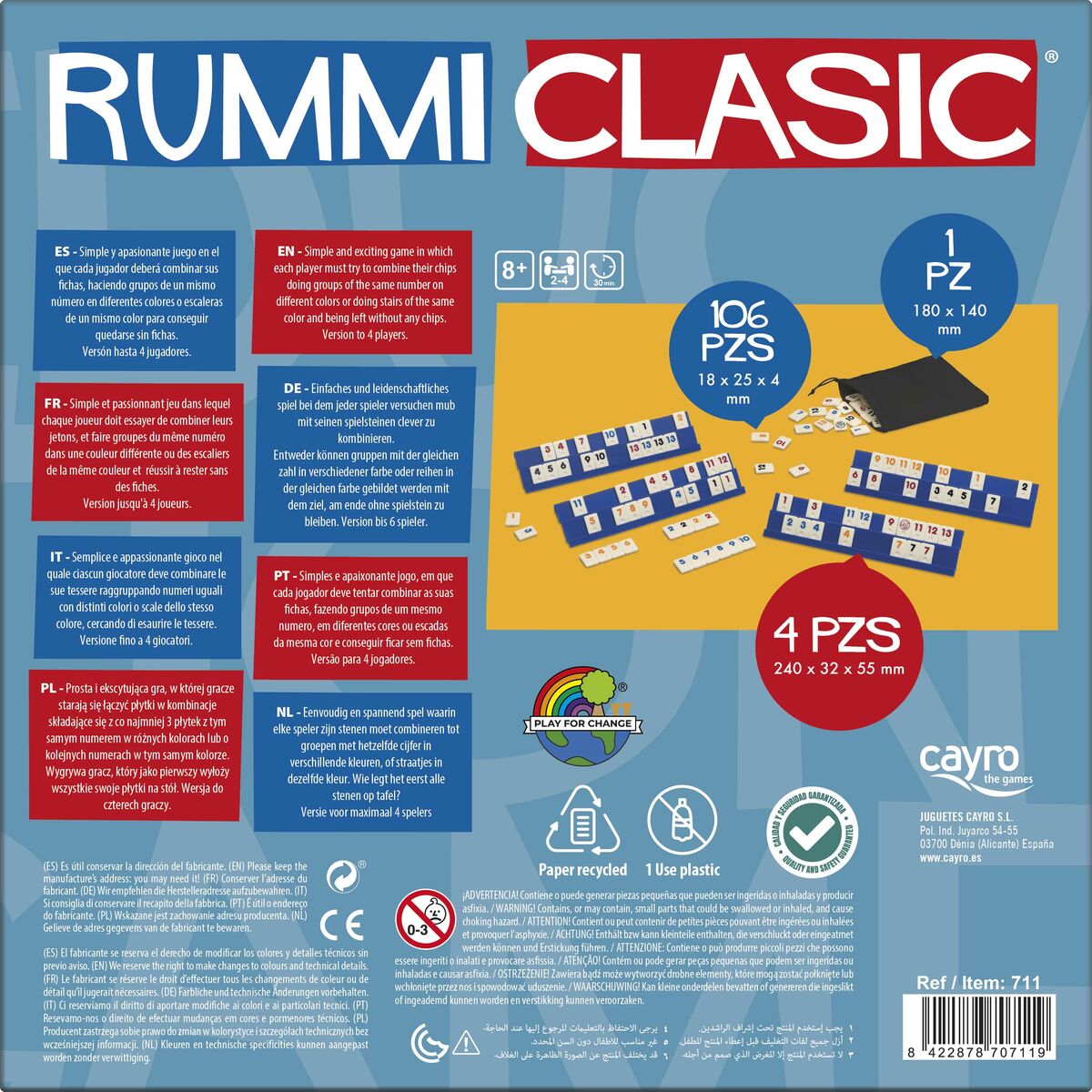 Sällskapsspel Cayro Rummi Clasic - 2