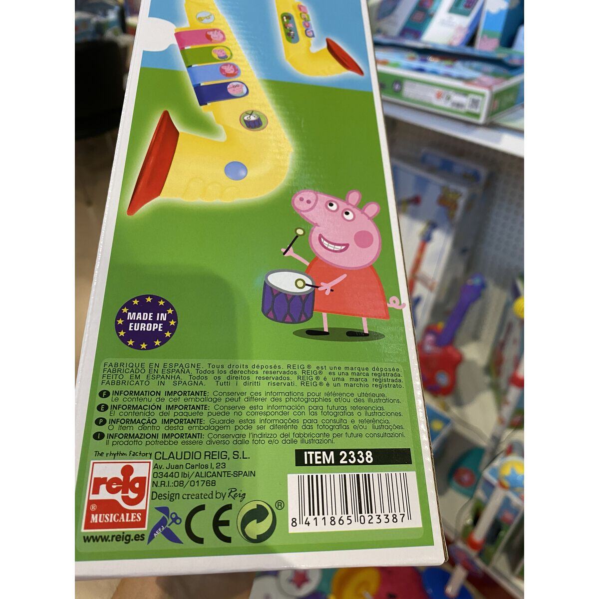 Saxofon Reig Peppa Pig - 2