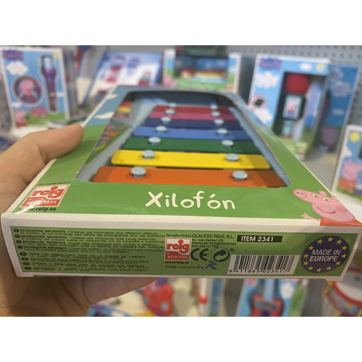 Musikalisk Leksak Peppa Pig Xylofon Plast - 2