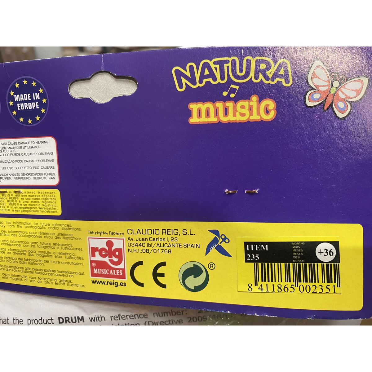 Musikalisk Leksak Reig Saxofon 29 cm - 2