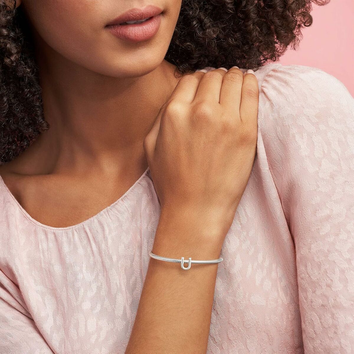 Dampärlor Pandora LETTER T SILVER Silvrig - 3