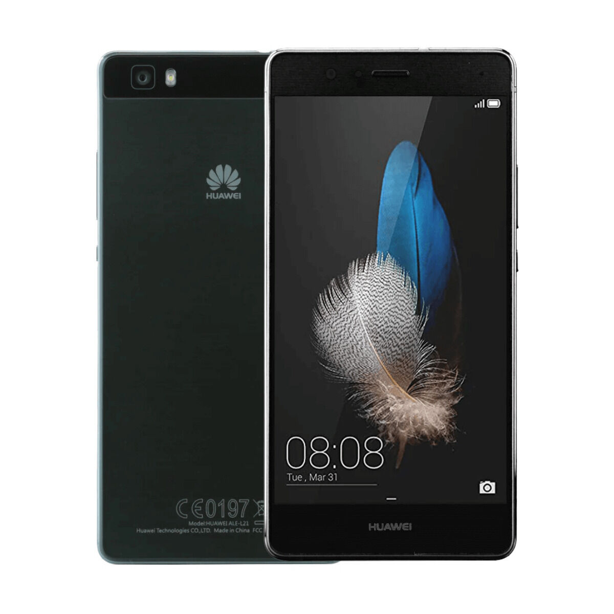 Smartphone Huawei P8 Lite 5" Octa Core 2 GB RAM 16 GB Svart (Renoverade A)