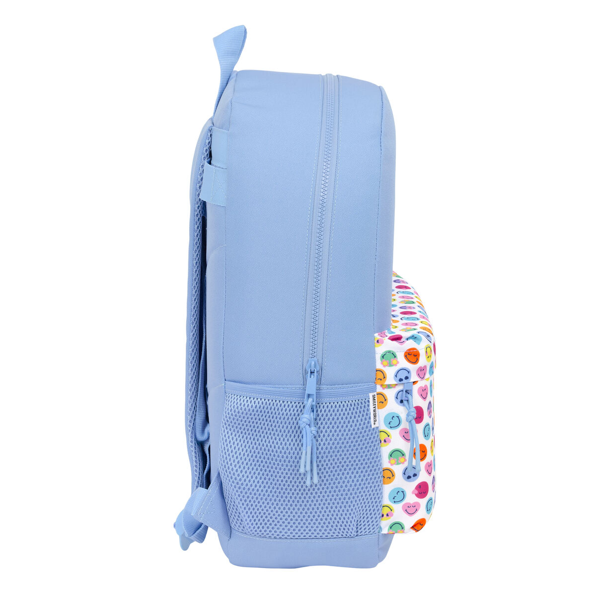 Skolryggsäck Smiley Joyful Blå Multicolour 30 x 46 x 14 cm - 3