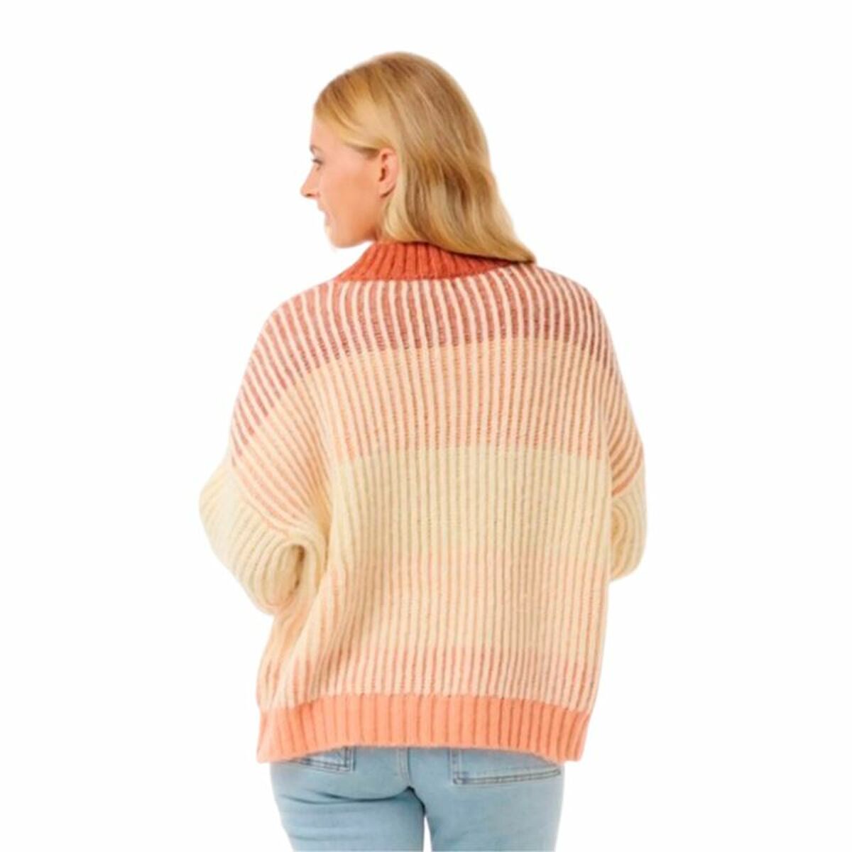 Tröja utan huva Dam Rip Curl Soleil Rib Knit Crew - 2
