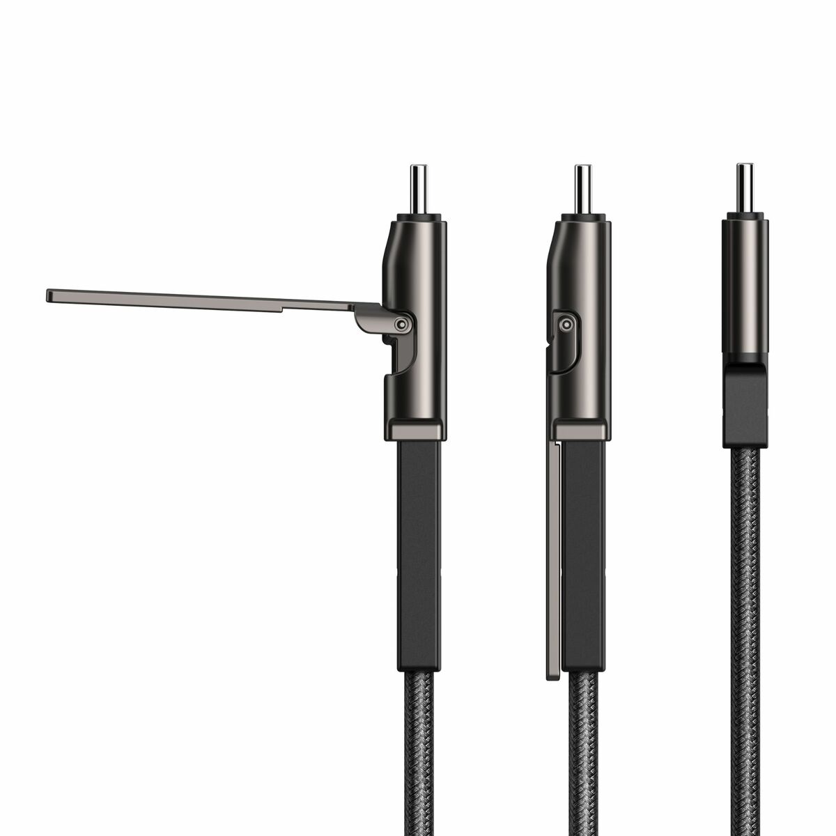 USB-kabel KSIX Svart 1 m - 2