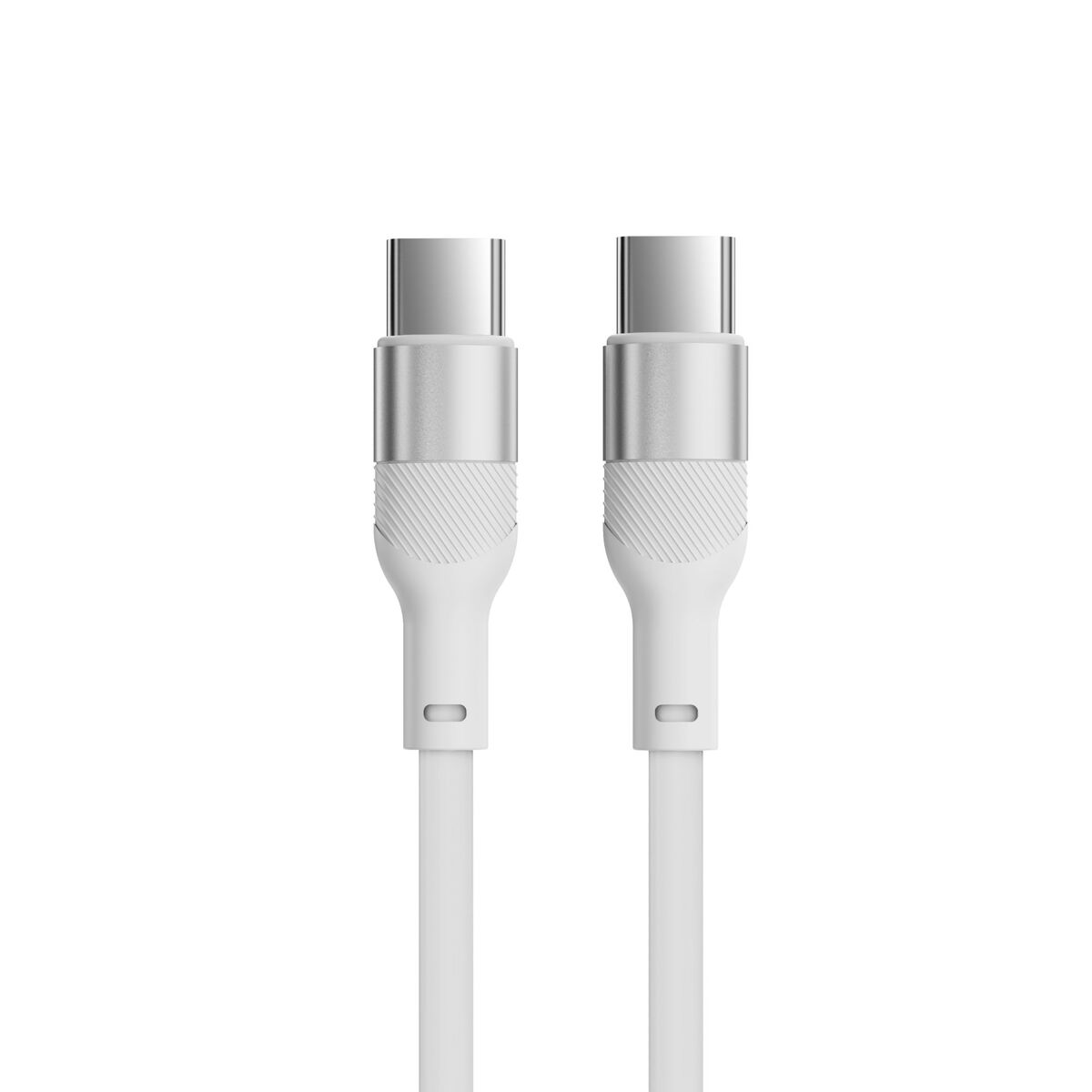 USB-kabel KSIX Vit 1 m - 2