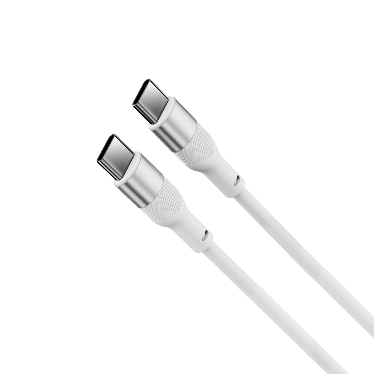 USB-kabel KSIX Vit 1 m
