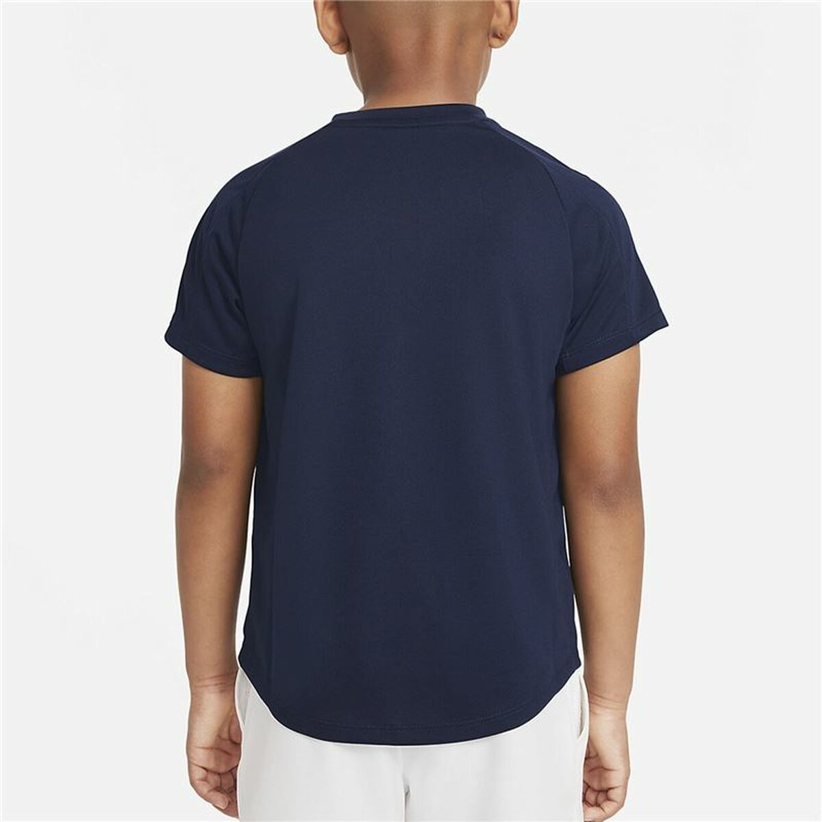 Barn T-shirt med kortärm Nike Court Dri-FIT Victory Marinblå - 2