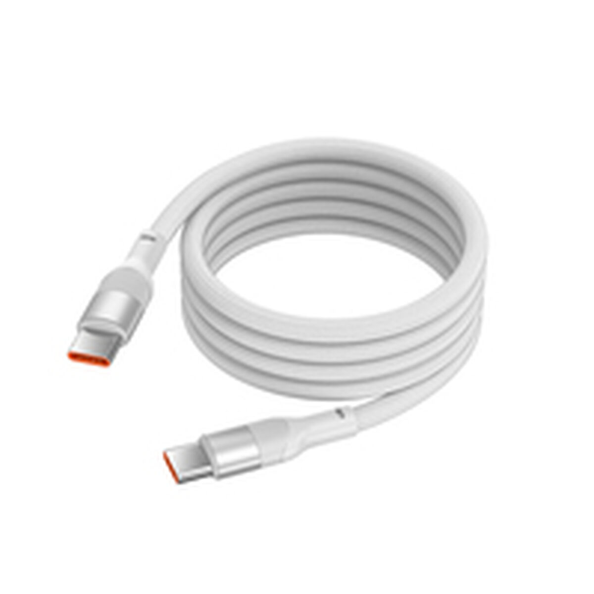 USB-kabel KSIX Vit 1 m - 2