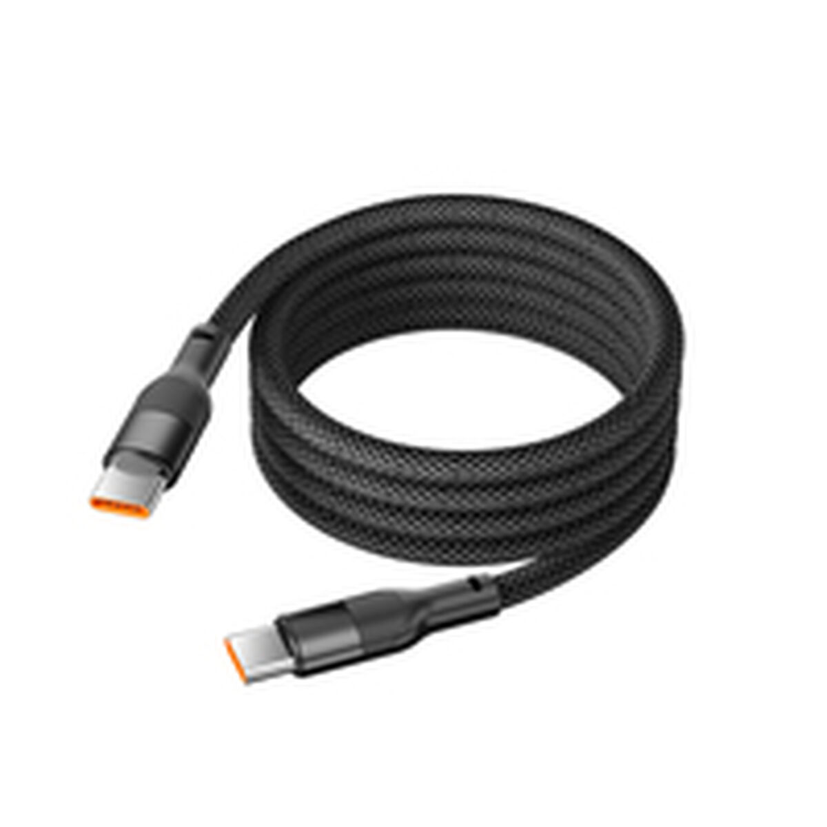 USB-kabel KSIX Svart 1 m - 2