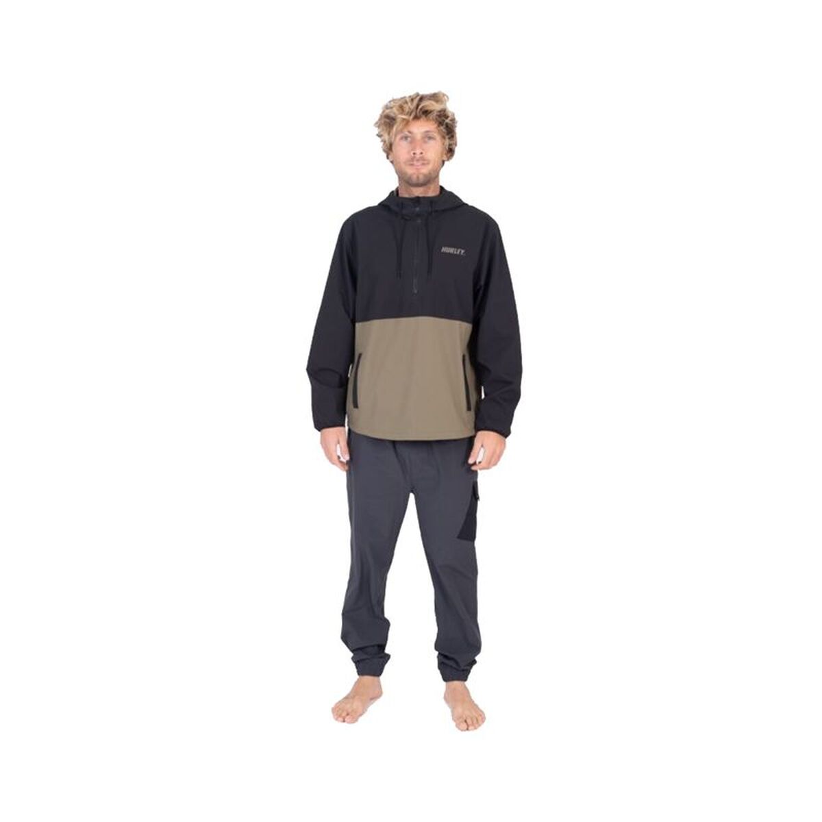 Träningsjacka Herr Hurley MVS0005320-H010 Svart