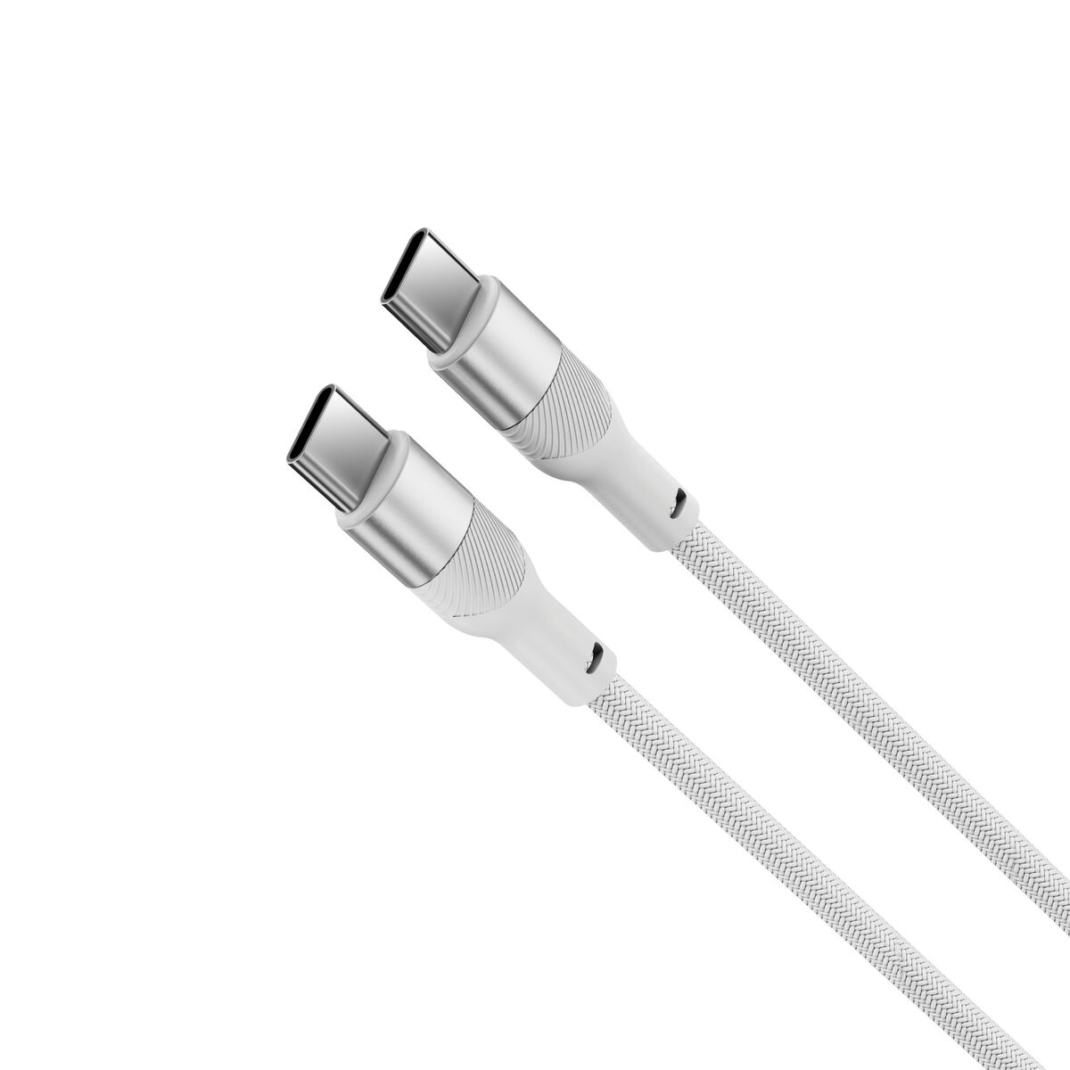 USB-kabel KSIX Vit 1 m