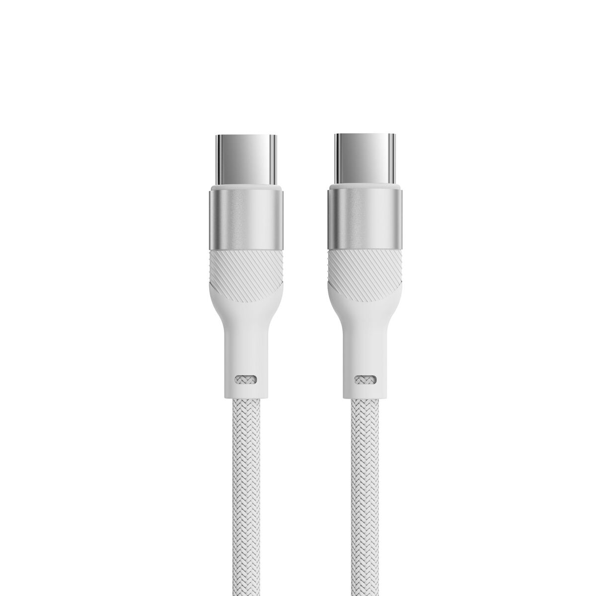 USB-kabel KSIX Vit 1 m - 2