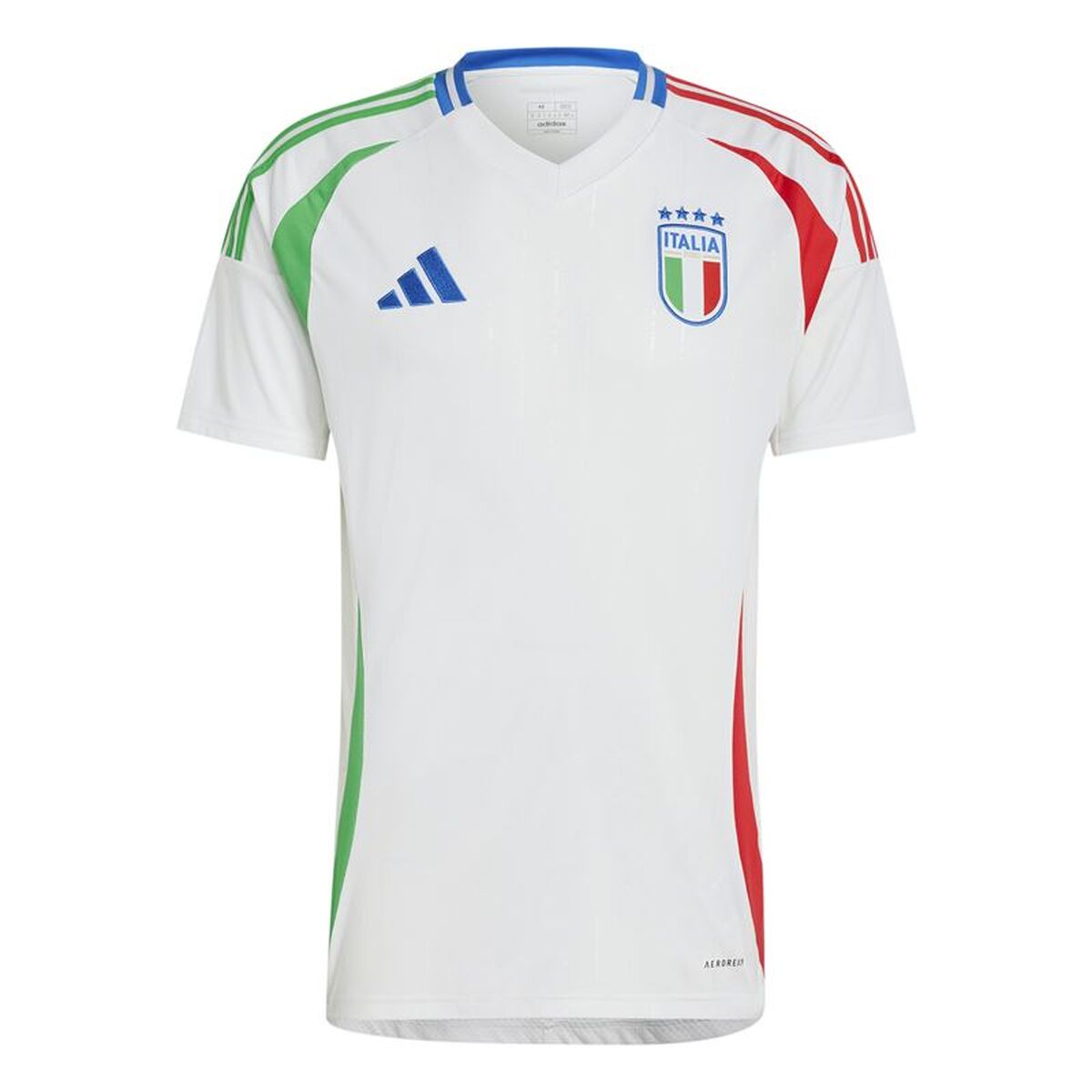 Kortärmad fotbollströja för herrar Adidas Segunda Equipación Italia 24