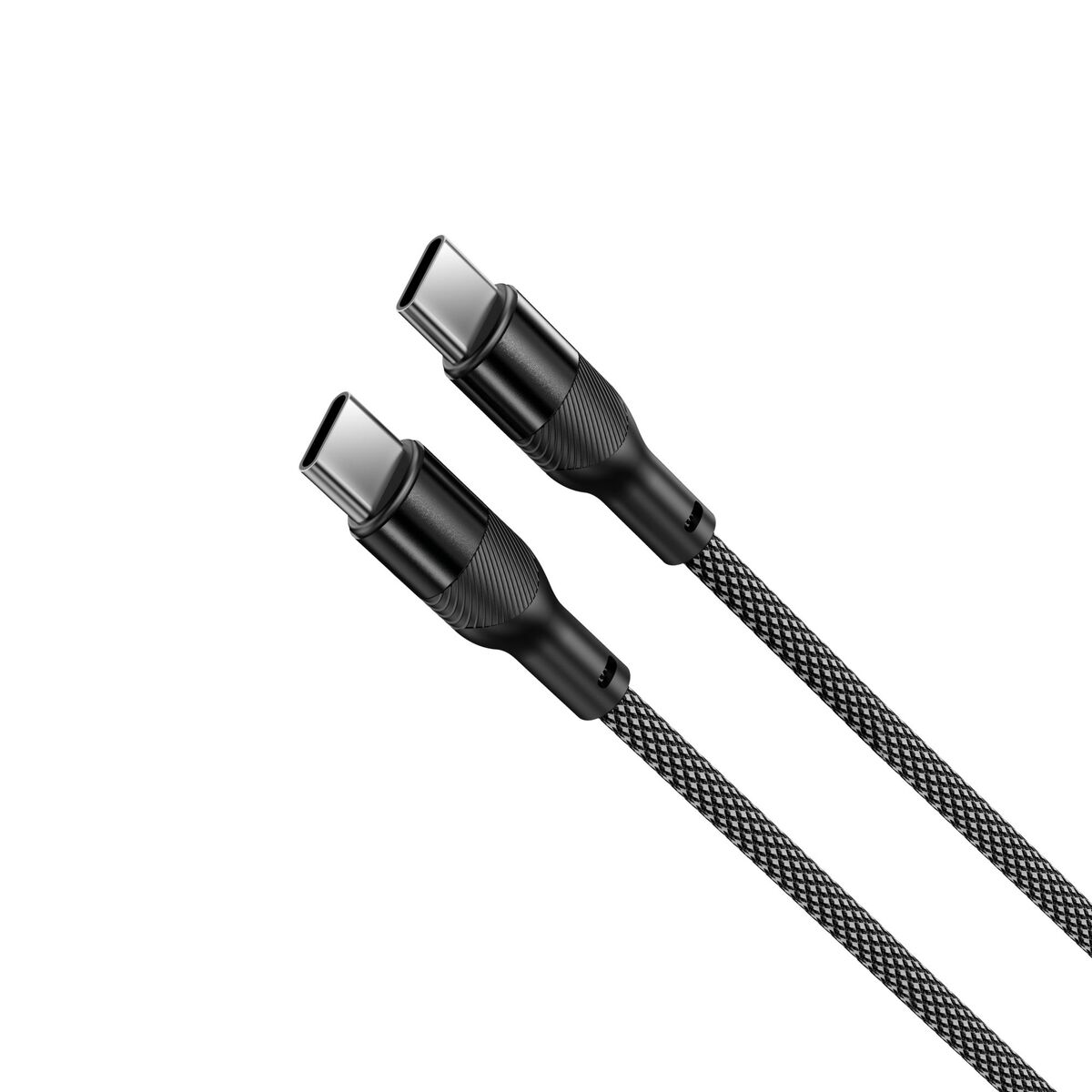 USB-kabel KSIX Svart 1 m