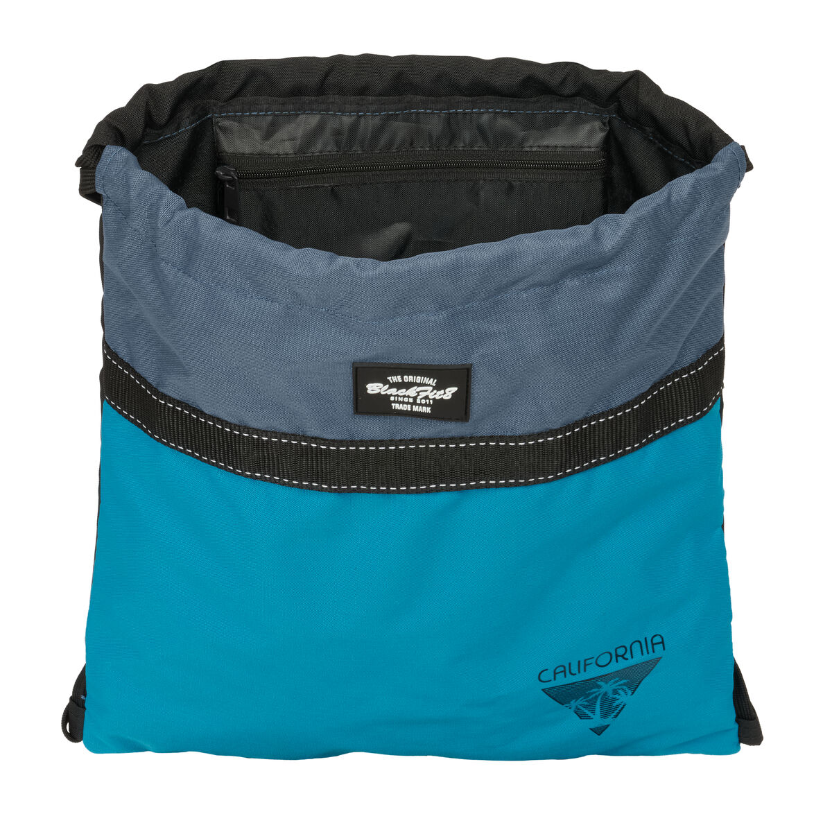Skopåse med remmar BlackFit8 California Blå Svart 35 x 40 x 1 cm - 2