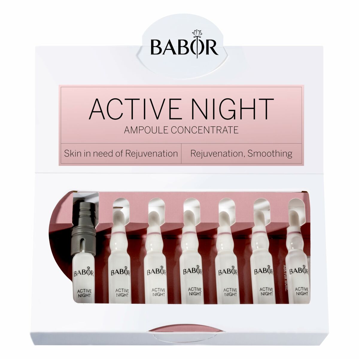 Serum mot rynkor Babor Active Night Ampuller - 2