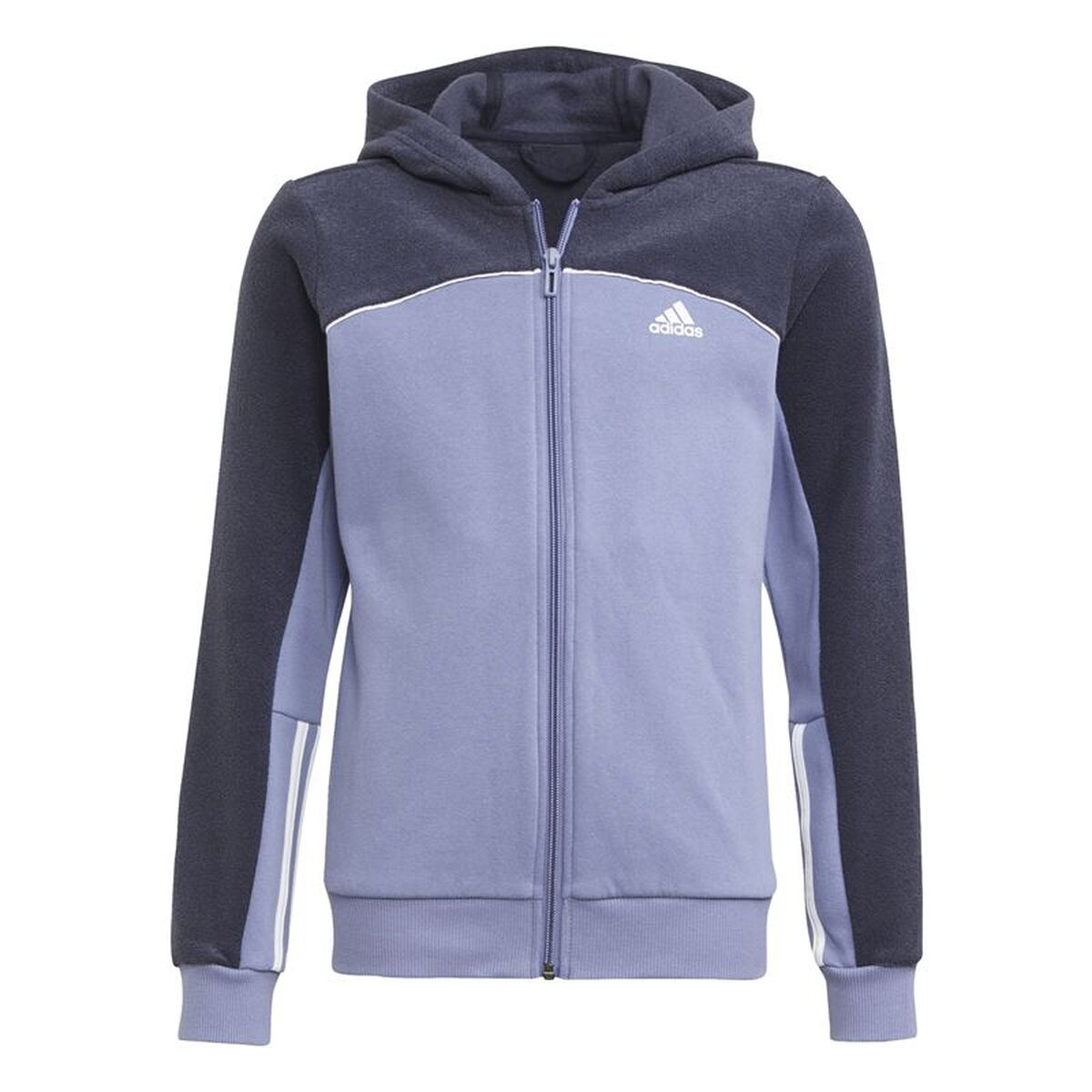 Jacka Barn Adidas Colorblock Malva-färg