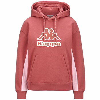 Tröja med huva Dam Kappa Felad Beige