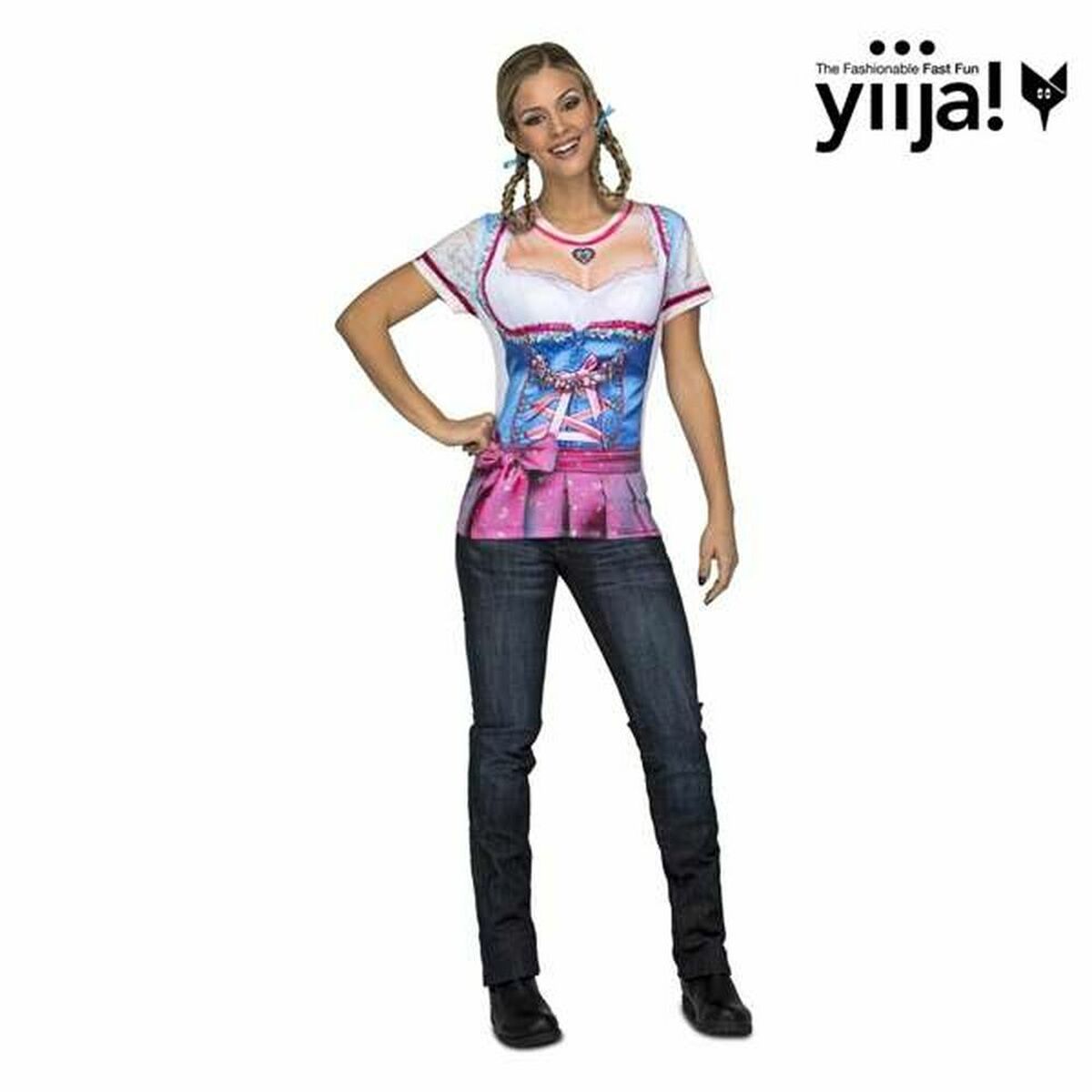 Maskeraddräkt vuxna My Other Me Oktoberfest Lady Blå