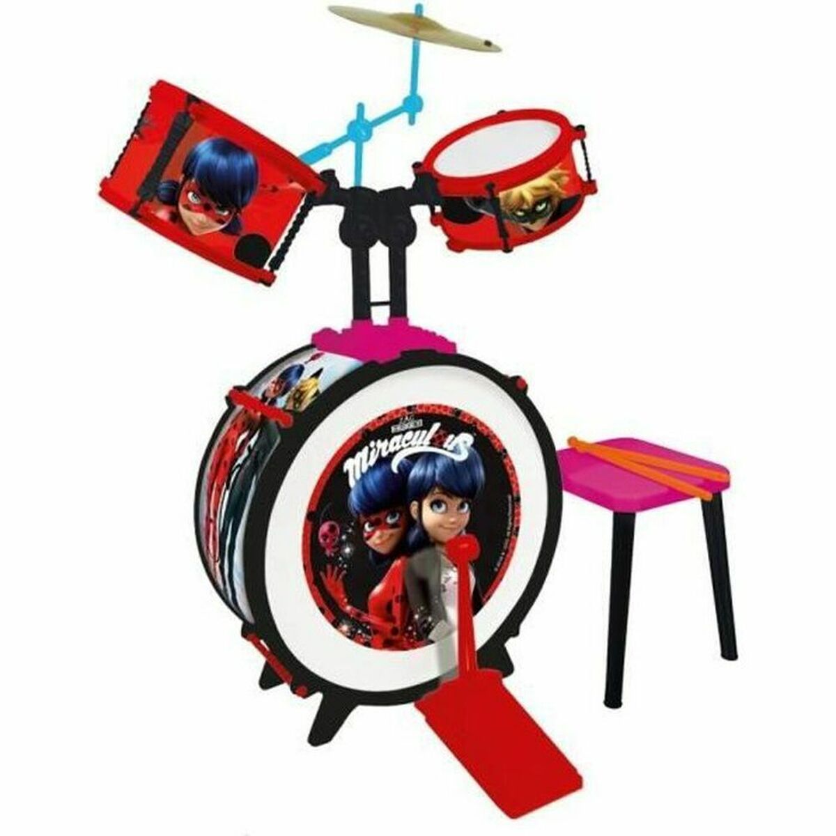 Trumset Lady Bug Plast