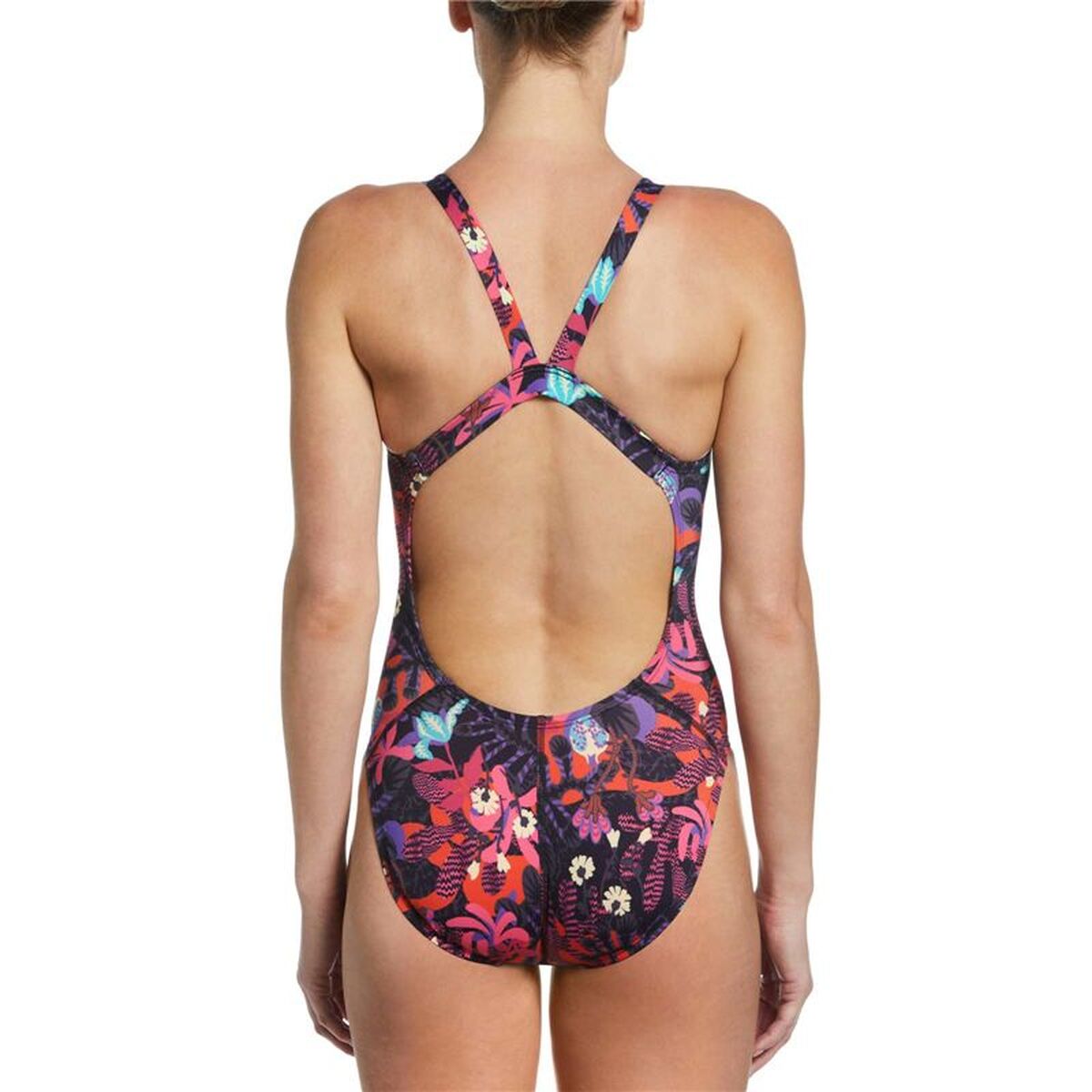 Baddräkt Dam Nike Fastback Violett - 2