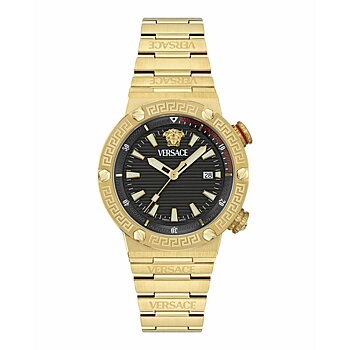 Herrklocka Versace GRECA LOGO  3H (Ø 43 mm)