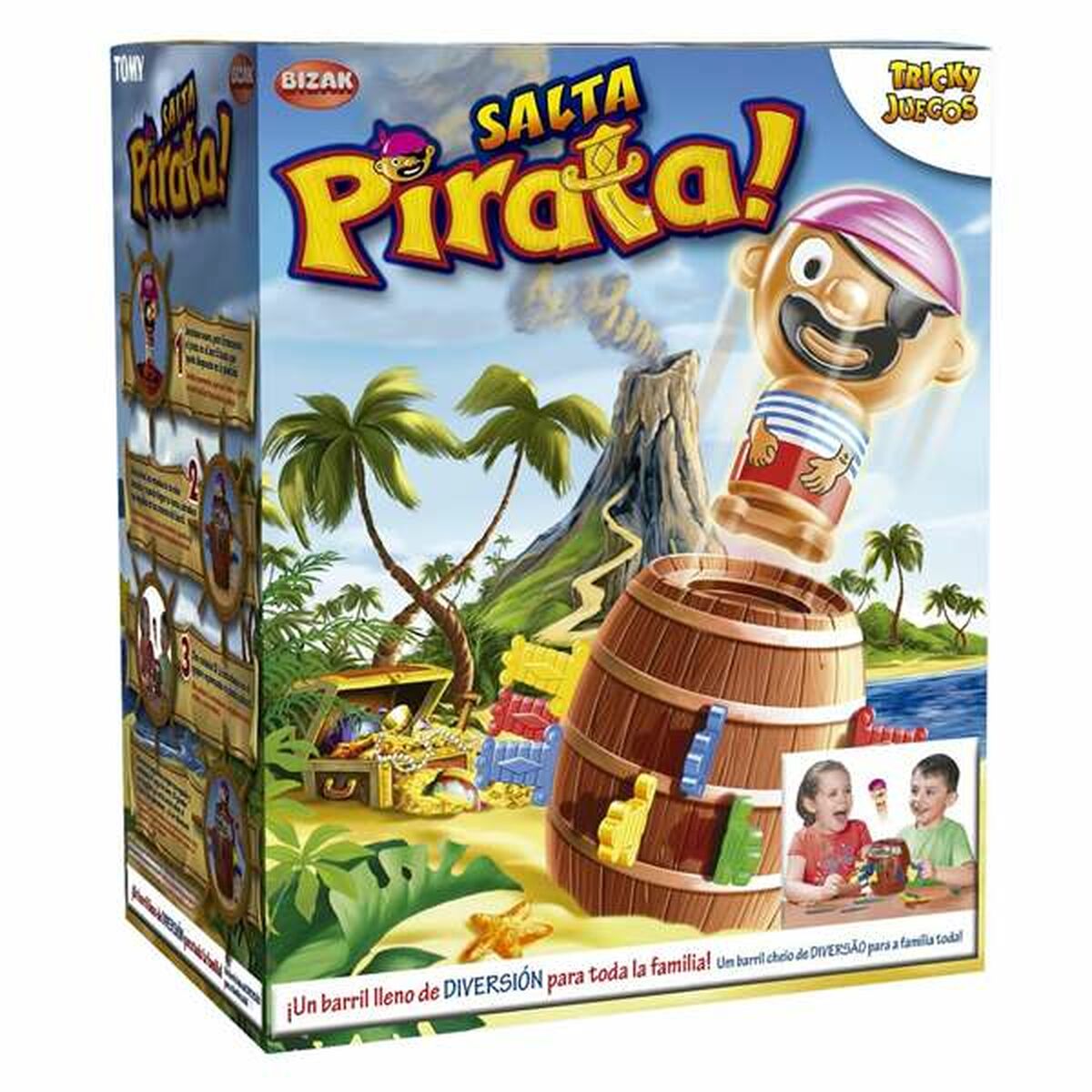 Skicklighetsspel Bizak Salta Pirata
