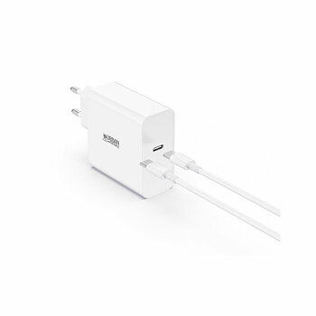 Bärbar laddare Urban Factory PSC65UF              (2 m) Vit