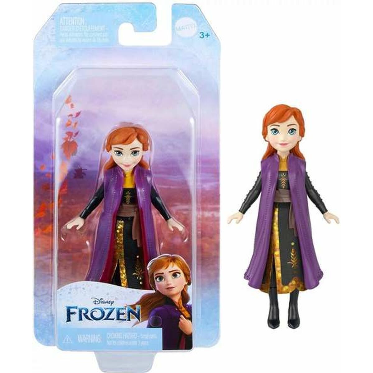 Docka Mattel Frozen Mini Disney 12 cm - 2