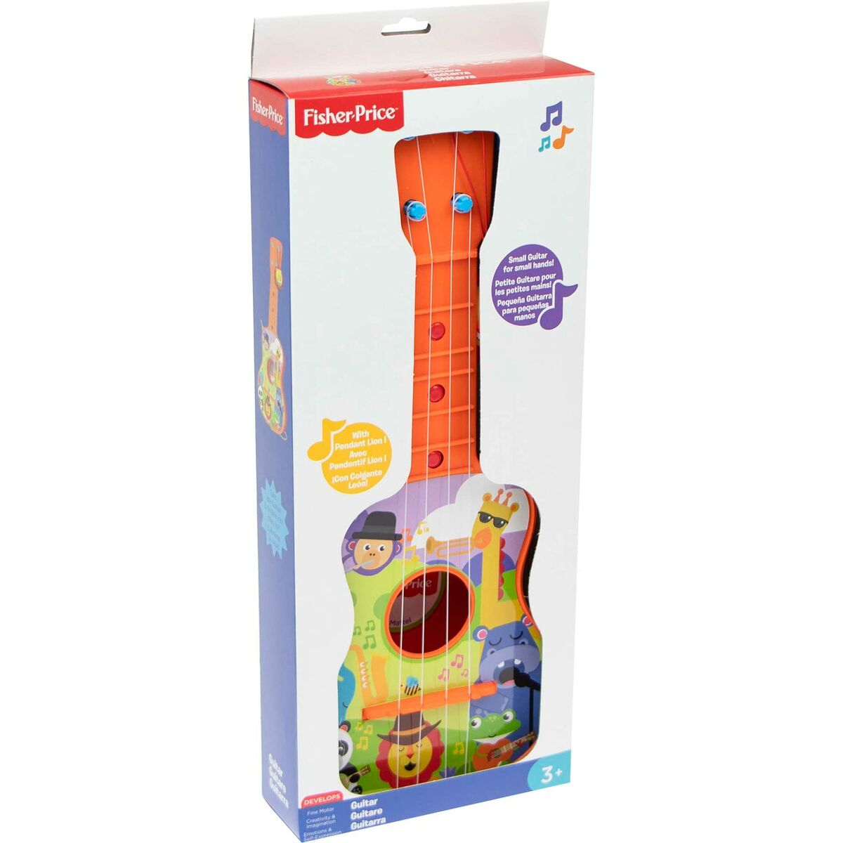Gitarr för barn Fisher-Price 2725 djur - 3