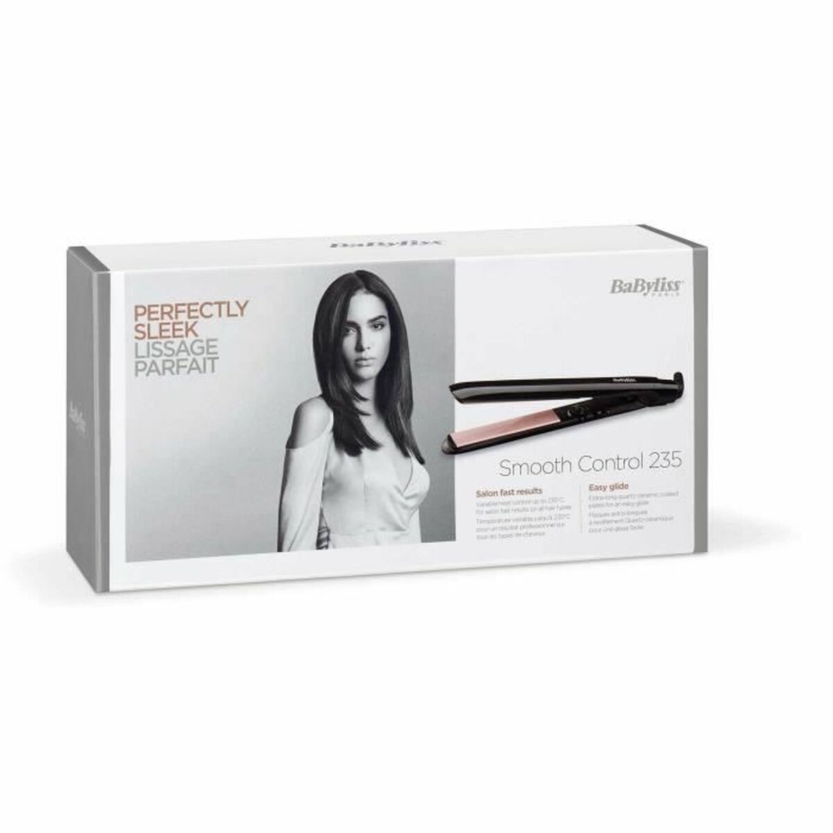 Plattång Babyliss Smooth Control 235 Svart - 2