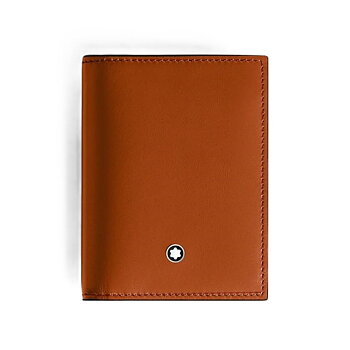 Unisex plånbokshållare Montblanc 198812 Brun