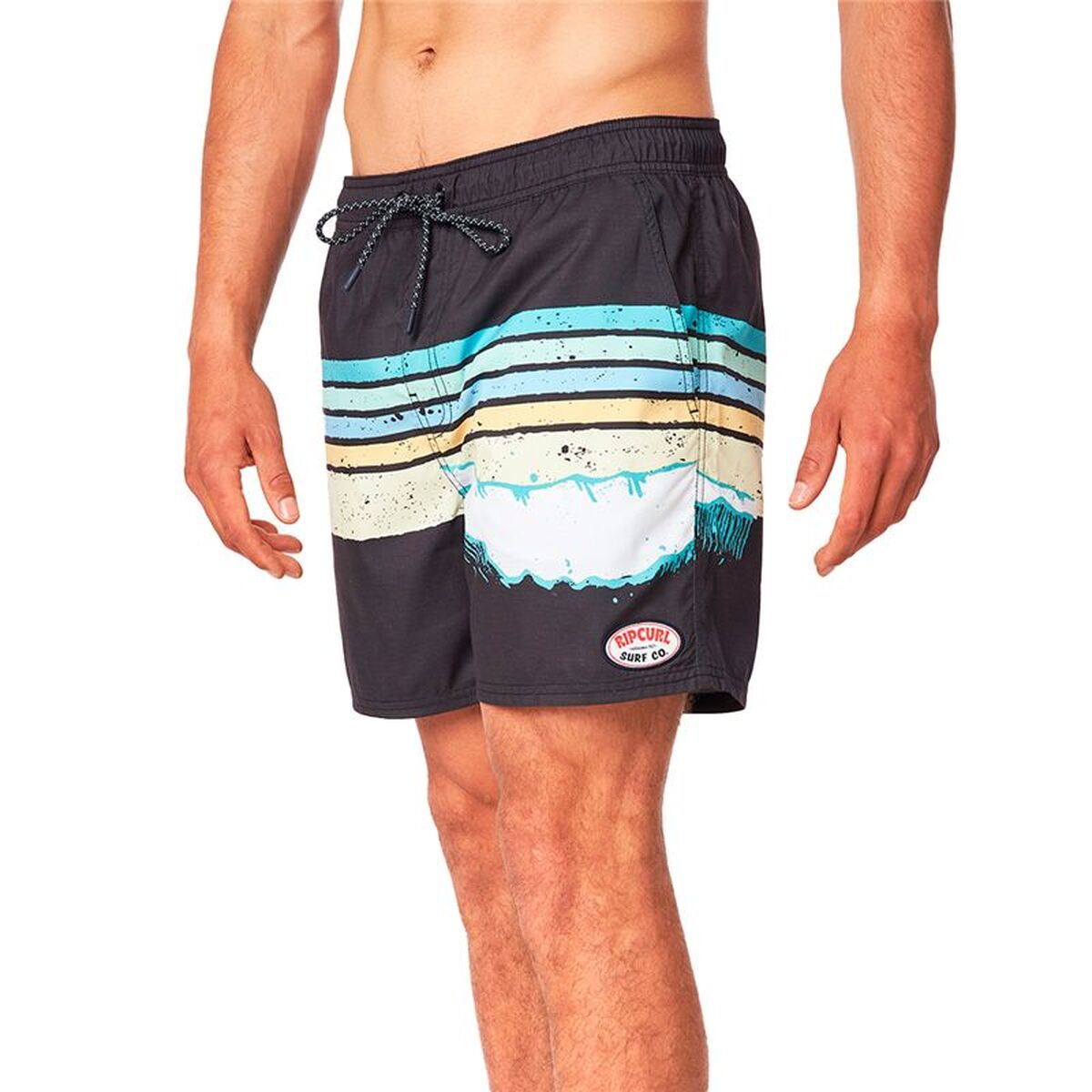 Baddräkt Herr Rip Curl Framed Volley Svart